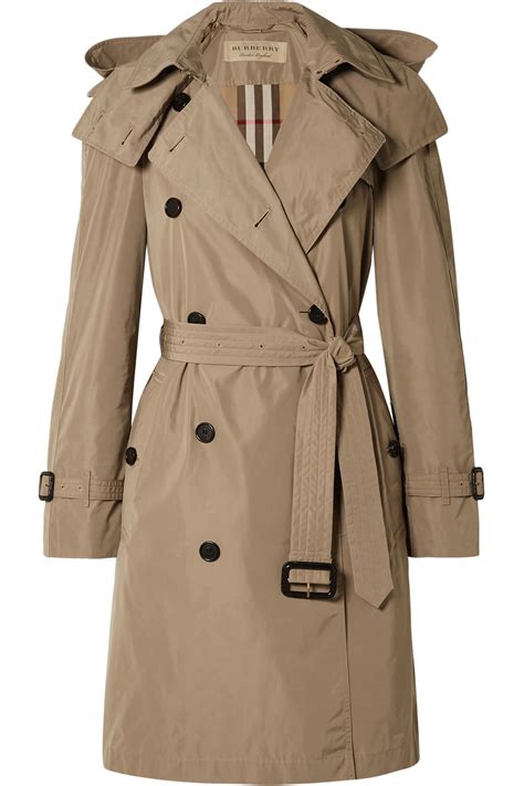 burberry trench coat with hood